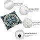 Ulloord Pillow Covers Throw Pillowcase Stars Cushion Case Farmhouse Decorations for Sofa Couch