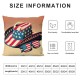 Ulloord Pillow Covers Flowers Hat Throw Pillowcase Cushion Case Pillowcase Decorations for Sofa Couch