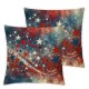 Ulloord Pillow Covers American Flag Pillowcase Stars Cushion Case Pillowcase Decorations for Sofa Couch