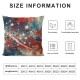 Ulloord Pillow Covers American Flag Pillowcase Stars Cushion Case Pillowcase Decorations for Sofa Couch