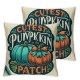 Ulloord  Fall Pillow Covers  Cutest Pumpkin in The Patch Throw Pillowcase Thanksgiving Autumn Holiday Home Decor Sofa Bedroom Cushion Case Outdoor Indoor Decorations