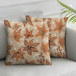 Ulloord Fall Pillow Covers  and Pumpkin Please Throw Pillowcase Pumpkins Leaf Thanksgiving Holiday Home Decor Sofa Bedroom Cushion Case Outdoor Indoor Decorations