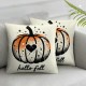 Ulloord Fall Pillow Covers Love Fall Pumpkin Throw Pillowcase Thanksgiving Holiday Home Decor Sofa Bedroom Cushion Case Outdoor Indoor Decorations