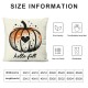 Ulloord Fall Pillow Covers Love Fall Pumpkin Throw Pillowcase Thanksgiving Holiday Home Decor Sofa Bedroom Cushion Case Outdoor Indoor Decorations