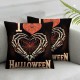 Ulloord Halloween Pillow Covers Pillowcase Holiday Throw Pillows Indoor Outdoor Couch Cushion Case for Home Sofa Decor