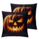 Ulloord Halloween Pillow Covers  Face Pillowcase Holiday Farmhouse Throw Pillows Indoor Outdoor Couch Cushion Case for Home Sofa Decor