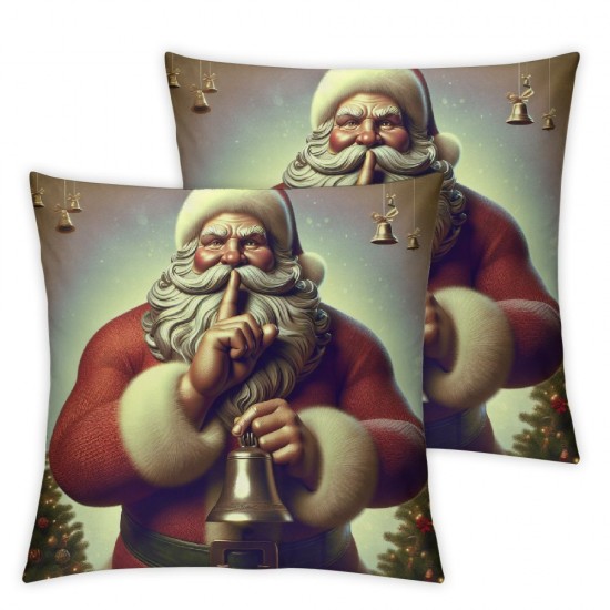 Ulloord Christmas Throw Pillows Cover Sleigh Rides Winter Pillowcase Home Decor Living Room Cushion Case