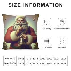 Ulloord Christmas Throw Pillows Cover Sleigh Rides Winter Pillowcase Home Decor Living Room Cushion Case