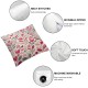 Ulloord Valentine's Day Throw Pillow Cover, Wedding Cushion Case Decoration for Sofa Couch