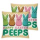 Ulloord Pillow Covers Happy Decor Hello My Peeps Pillow Covers Decorative Outdoor Throw Pillow Covers Cushion Case