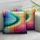 Ulloord LGBTQ Pride Throw Pillow Cover, Transgender Bisexual Party Cushion Case for Sofa Couch