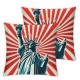 Ulloord Pillow Covers Statue of Liberty Throw Pillowcase Cushion Case Pillowcase Decorations for Sofa Couch