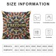 Ulloord Pillow Covers American Flag Sunflower Satrs Throw Pillowcase Cushion Case Decorations for Sofa Couch