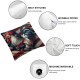 Ulloord Pillow Covers American Flag Throw Pillowcase Cushion Case Decorations for Sofa Couch