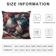 Ulloord Pillow Covers American Flag Throw Pillowcase Cushion Case Decorations for Sofa Couch