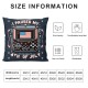 Ulloord Pillow Covers Paused Game to Celebrate Throw Pillowcase Cushion Case Funny Decorations for Sofa Couch