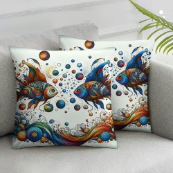 Ulloord Mardi Gras Please Throw Pillow Covers,Masquerade Mask Holiday Cushion Case Decoration for Sofa Couch