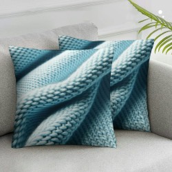 Ulloord  Pillow Covers  Decorative Throw Pillow Covers Square Accent Cushion Case for Couch Sofa Living Room Farmhouse Home Decoration