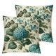 Ulloord Spring Floral Pillow Covers  Watercolor Blue Hydrangea Butterfly Throw Pillow Covers Outdoor Decorations,Summer Seasonal Flower Pillowcase Farmhouse Cushion Case for Home Sofa