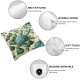 Ulloord Spring Floral Pillow Covers  Watercolor Blue Hydrangea Butterfly Throw Pillow Covers Outdoor Decorations,Summer Seasonal Flower Pillowcase Farmhouse Cushion Case for Home Sofa