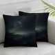 Ulloord  Comfy Soft Thick Velvet Throw Pillow Covers for Sofa Couch Decorative Solid Square Cushion Cases for Bedroom Car