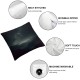 Ulloord  Comfy Soft Thick Velvet Throw Pillow Covers for Sofa Couch Decorative Solid Square Cushion Cases for Bedroom Car