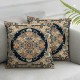 Ulloord Floral Throw Pillow Covers Outdoor Fall Modern Decorations Decorative Throw Pillows Cases Cushion Covers for Home Bed Living Room Couch Sofa Decor