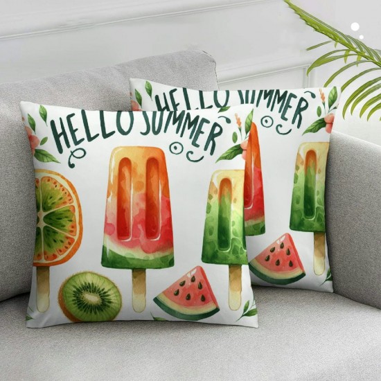 Ulloord Summer Pillow Cover , Decor Pillow Case Decorations for Home Sofa Couch