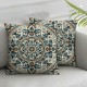 Ulloord Pillow Covers , Throw Pillow Covers Outdoor Decorative Linen Pillow Covers for Couch Bed Sofa Cushion Pillowcases