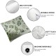 Ulloord Spring Leaf Pillow Covers Flower Print Decorative Outdoor Throw Pillows Holiday Cushion Covers Decor for Sofa