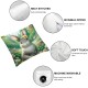 Ulloord Pillow Covers , Floral Throw Pillow Covers Spring Decorative Linen Cushion Cases for Home Sofa Outdoor Decor