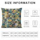 Ulloord Check Throw Pillow Covers Spring Holiday Party Decoration for Home Bed Couch Sofa