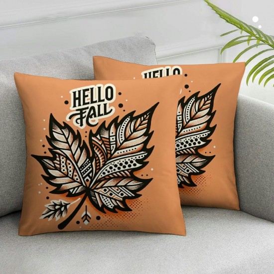 Ulloord Throw Pillow Cover , Seasonal Autumn Thanksgiving Harvest Decoration for Home Sofa Couch