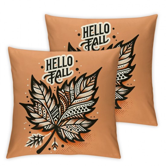 Ulloord Throw Pillow Cover , Seasonal Autumn Thanksgiving Harvest Decoration for Home Sofa Couch