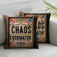 Ulloord  Funny Quote Farmhouse Pillow Cover Home Decor Linen Throw Pillow Case Cushion Cover for Sofa Couch