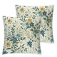 Ulloord Throw Pillow Covers Floral Decorative Square Pillow Case Cushion Cover for Couch/Bed/Car