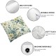 Ulloord Throw Pillow Covers Floral Decorative Square Pillow Case Cushion Cover for Couch/Bed/Car