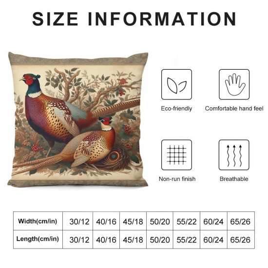 Ulloord Throw Pillow Covers Double Sided with Decorative Pillows for Couch Cushion Sofa Outdoor