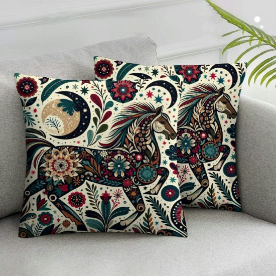 Ulloord Office Supplies Throw Pillow Cover Animal Pillowcase for Chair