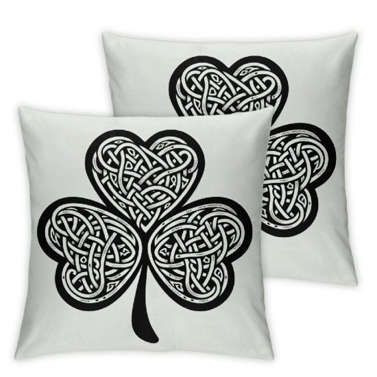 St Patricks Day Throw Pillow Cover, Cushion Case Decoration for Sofa Couch