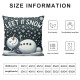 Christmas Snowman Throw Pillow Cover, Holiday Cushion Case Decoration for Sofa Couch