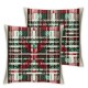 Christmas Throw Pillow Covers Winter Holiday Cushion Cases Decoration for Sofa Couch