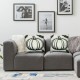 Ulloord  Hello p.s. Love Fall Pumpkin Throw Pillow Covers,  Autumn Thanksgiving Harvest Grey Decorations for Sofa Couch