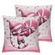 Valentine's Day Throw Pillow Covers, Holiday Anniversary Wedding Cushion Case Decoration for Sofa Couch