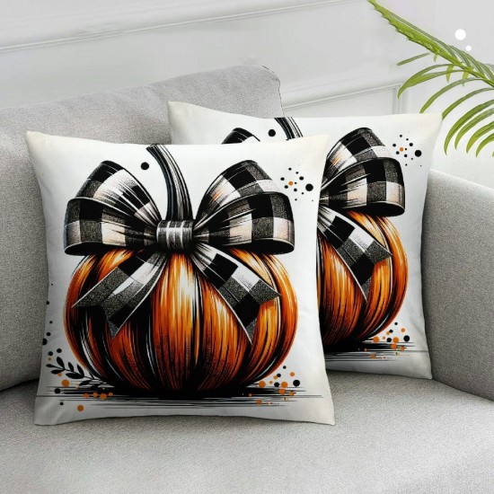 Ulloord Throw Pillow Covers,,Autumn Thanksgiving Decorations for Sofa Couch