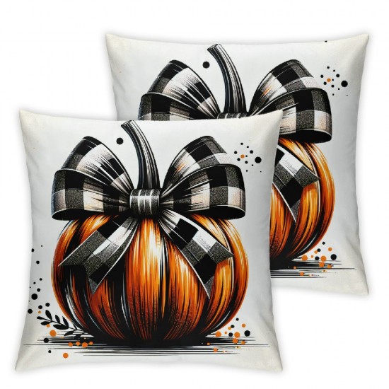 Ulloord Throw Pillow Covers,,Autumn Thanksgiving Decorations for Sofa Couch