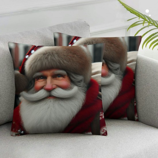 Christmas Pillow Covers Christmas Tree Throw Pillow Covers Pillowcase Home Decor Living Room Decorative Cushion Case for Sofa