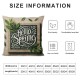 Spring Pillow Covers Spring Throw Pillowcase Modern Home Sofa Bedroom Living Room Holiday Cushion Case Decorations