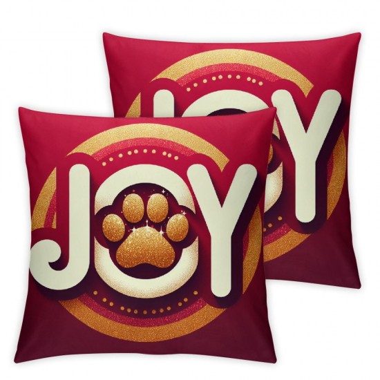 Christmas Pillow Covers Dog Red Throw Pillow Covers Pillowcase Home Decor Living Room Farmhouse Decorative Cushion Case for Sofa Couch