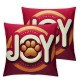 Christmas Pillow Covers Dog Red Throw Pillow Covers Pillowcase Home Decor Living Room Farmhouse Decorative Cushion Case for Sofa Couch